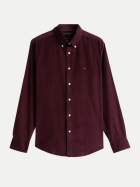 Tommy Hilfiger Cordhemd Solid XIH-RED bei Robert Ley