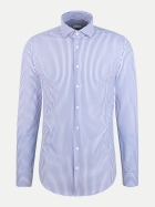 Seidensticker Slim-Fit Hemd mit Streifen 14-14 LIGHT BLUE bei Robert Ley