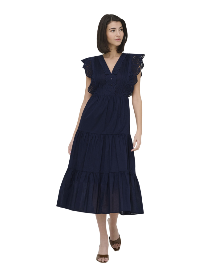 JDY Stufenkleid mit Spitzendetails bei Robert Ley