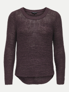 Only Strickpullover Geena 184723-Fudge bei Robert Ley