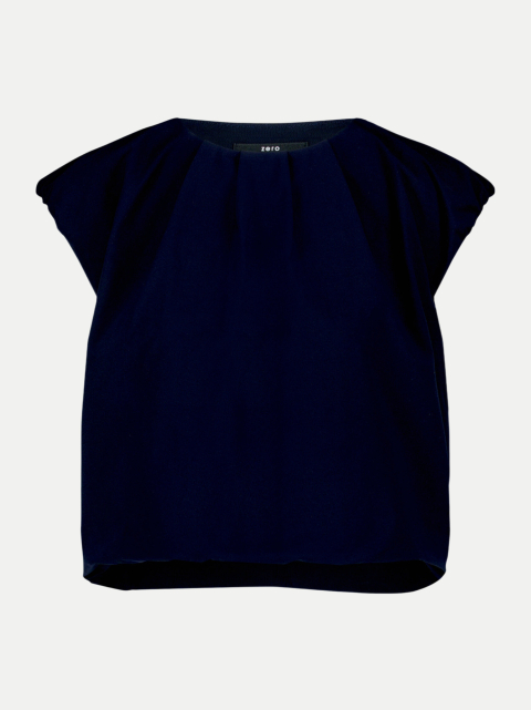 Zero Shirt mit Raffungen am Ausschnitt bei Robert Ley
