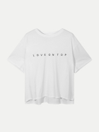 10 Days Oversized T-Shirt 1001-white bei Robert Ley