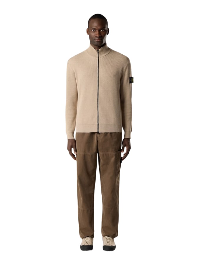 Stone Island Cardigan mit Logo-Badge bei Robert Ley