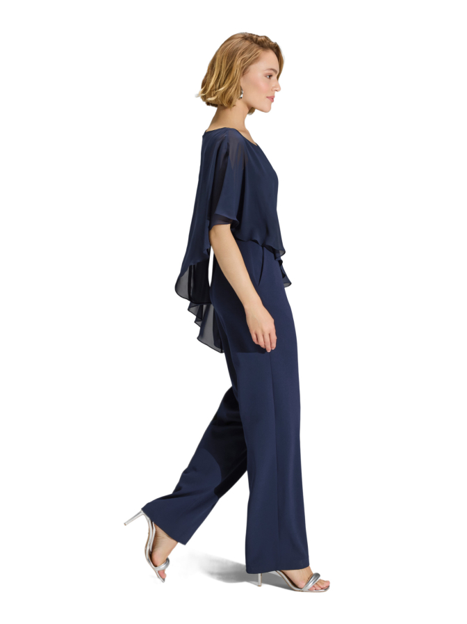 Swing Jumpsuit aus Crepe Jersey bei Robert Ley