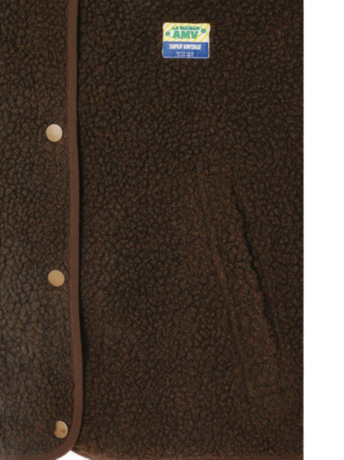 American Vintage Teddyfell-Weste Hoktown bei Robert Ley