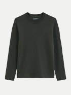 Marc O'Polo Basic Langarmshirt 0013-Wooden Earth bei Robert Ley