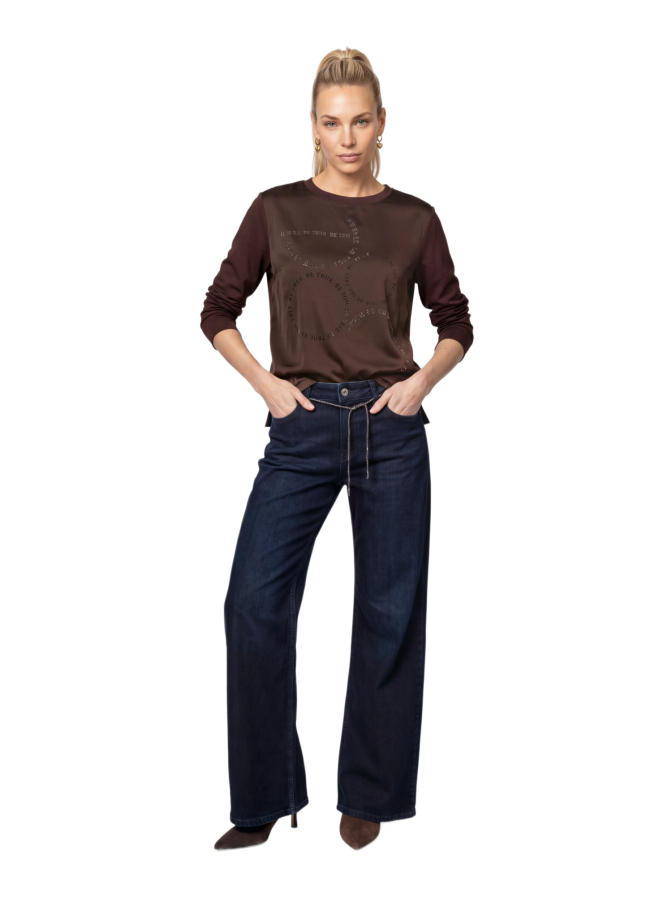 Monari Blusenshirt mit Schmuckdetails bei Robert Ley