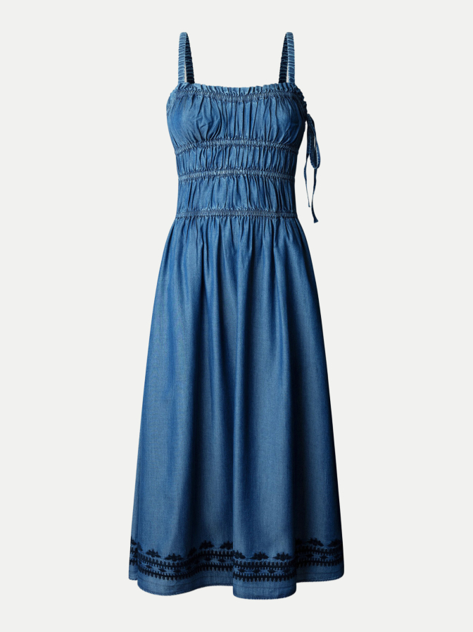 Pepe Jeans Midikleid mit Stickerei bei Robert Ley