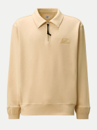 C.P. COMPANY Sweatshirt mit Polokragen 402-pistacio shell bei Robert Ley