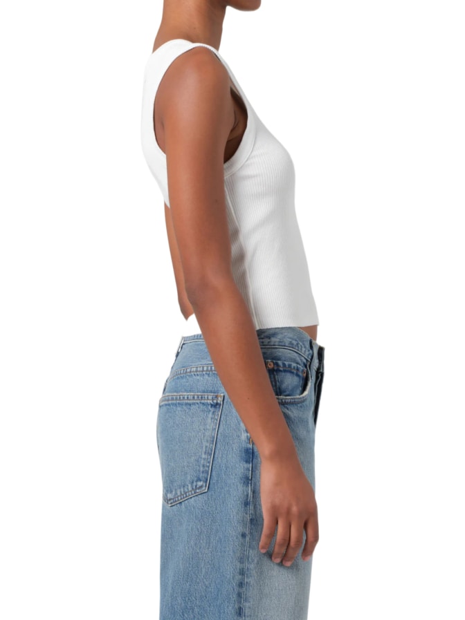 AGOLDE shrunken poppy tank bei Robert Ley