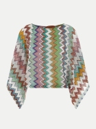 MISSONI Langarm-Top mit Zickzackmuster SM9X5 multicolo-SM9X5 multicolor/white base bei Robert Ley