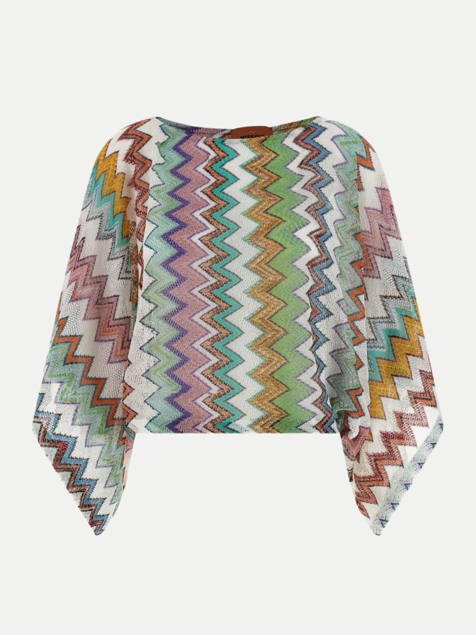MISSONI Langarm-Top mit Zickzackmuster bei Robert Ley