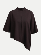 Smith & Soul Oversized Sweatshirt 913-DARK CHOC bei Robert Ley