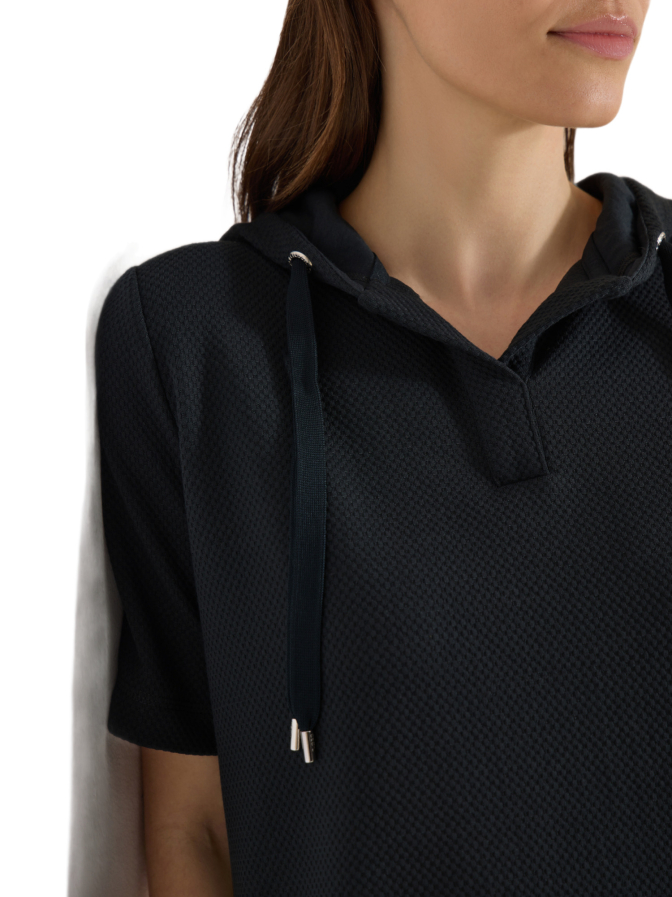 Cecil Kurzarm Sweatshirt mit Kapuze bei Robert Ley
