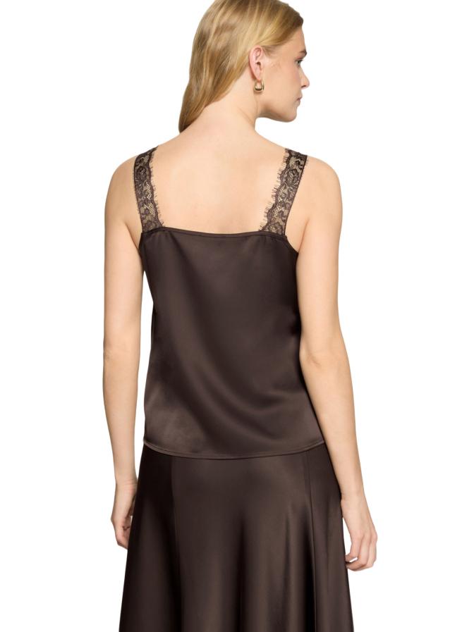 Zero Satintop mit Spitze bei Robert Ley