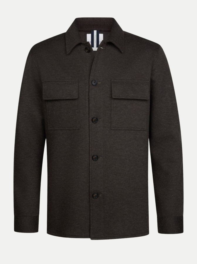 PROFUOMO Relaxed-Fit Knitted Overshirt bei Robert Ley