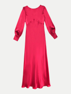Rixo Satinkleid Marni raspberry bei Robert Ley