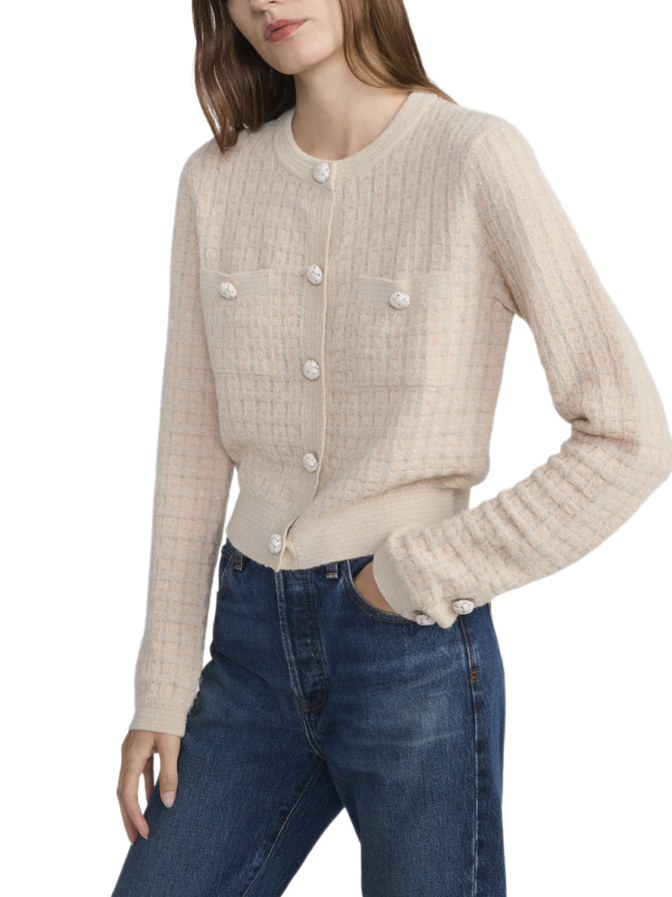 Frame Strickjacke Preppy bei Robert Ley
