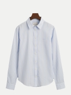 GANT Popeline Bluse mit Streifen 455-LIGHT BLUE bei Robert Ley