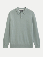 Marc O'Polo Strick-Poloshirt 3727-Faded Mint bei Robert Ley