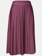 Street One Midirock in Plisséestruktur 17733-dark clouded blush bei Robert Ley