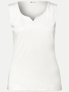 Street One Basic Top Gania 10108-off white bei Robert Ley