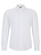 BOSS Black Hemd aus Baumwoll-Jersey mit Performance-Stretch 100-White bei Robert Ley