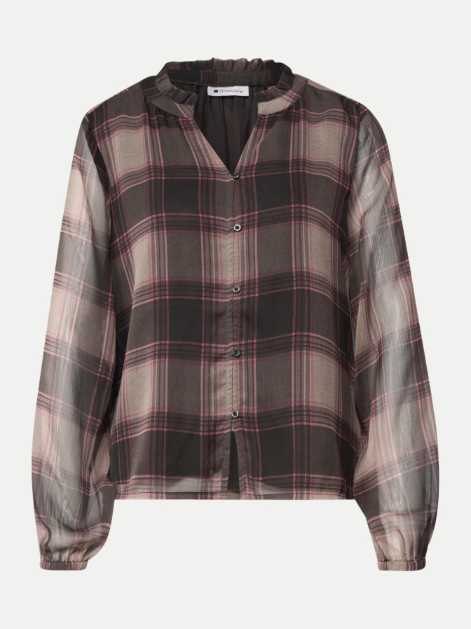 Street One Tunika Bluse kariert bei Robert Ley