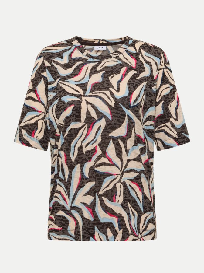 Cecil T-Shirt floral bei Robert Ley