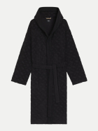 BOSS Black Mantel mit Terry-Struktur 001-Black bei Robert Ley