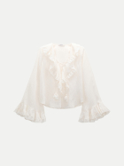 Dorothee Schumacher Relaxed-Fit Bluse 110-camellia white bei Robert Ley