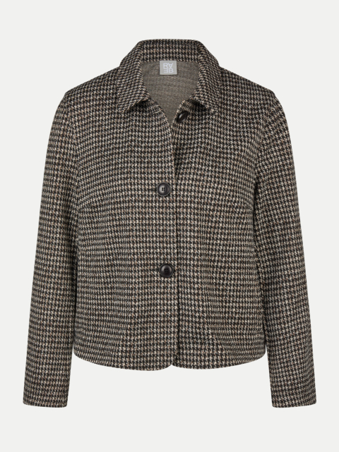 Rabe Moden Kurzjacke mit Hahnentritt-Muster bei Robert Ley