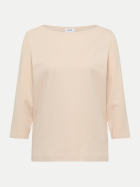 Cecil Basic Langarmshirt 16504-pearl beige bei Robert Ley