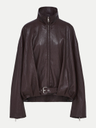 LeGer Studio by Lena Gercke Kunstlederjacke Constance in Lack-Optik dunkelbraun bei Robert Ley