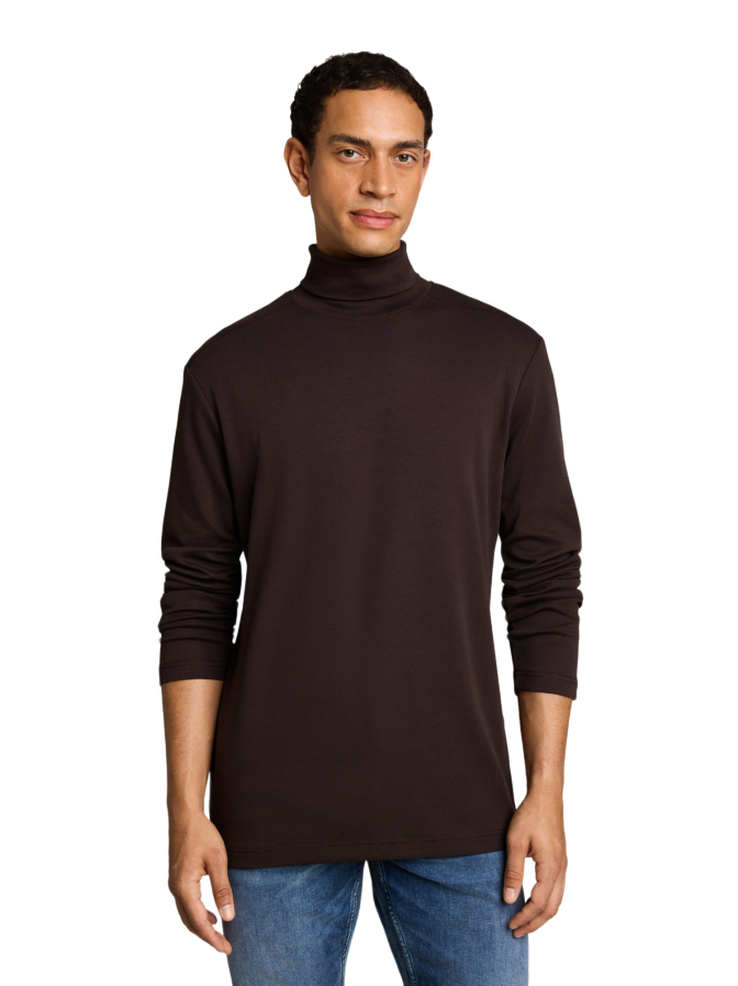 Tom Tailor Casual Langarmshirt mit Rollkragen bei Robert Ley