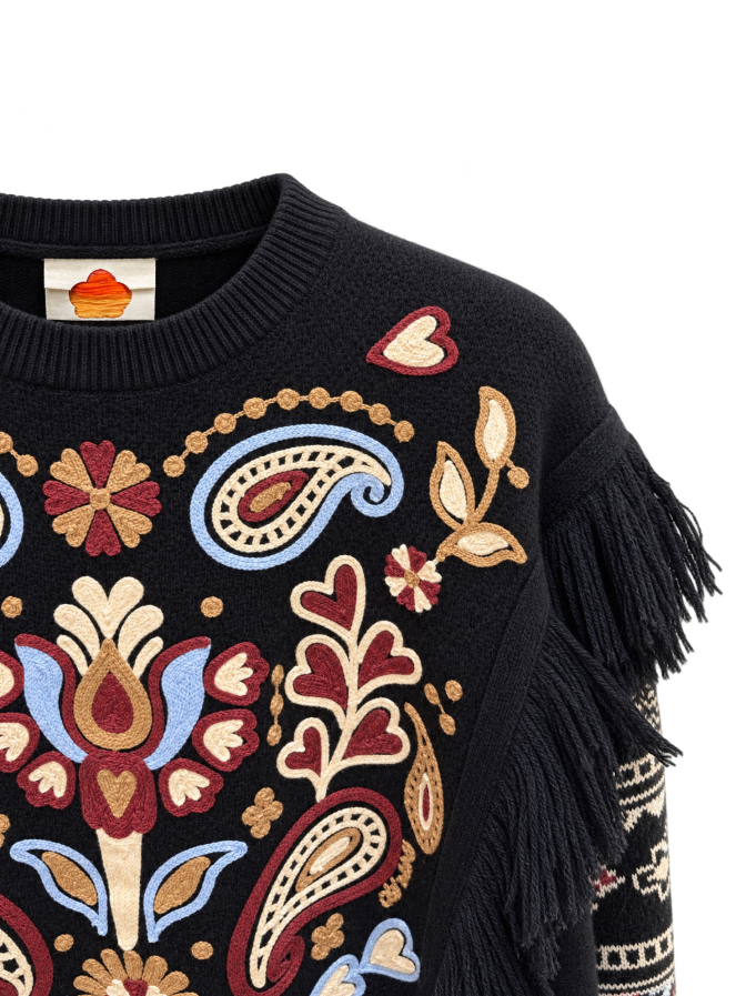 Farm Rio Pullover LOVE PAISLEY CORNELLI bei Robert Ley