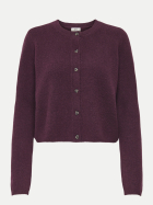 JDY Knit-Fit Cardigan 188839001-Winetasting/Melange bei Robert Ley