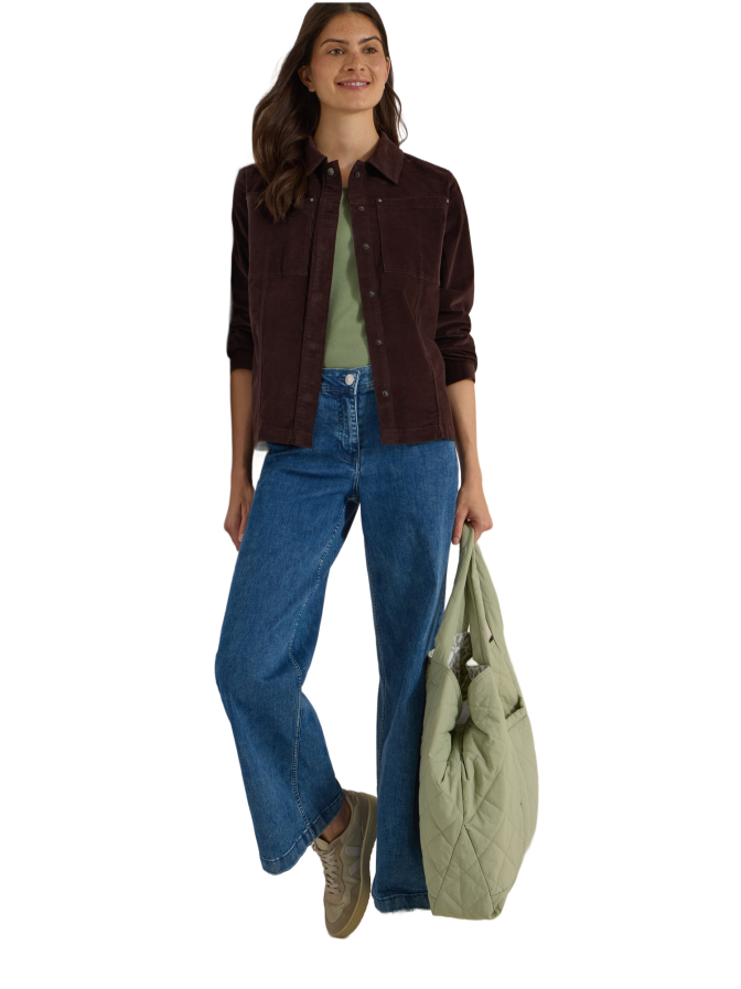 Cecil Feincord Overshirt mit Brusttaschen bei Robert Ley