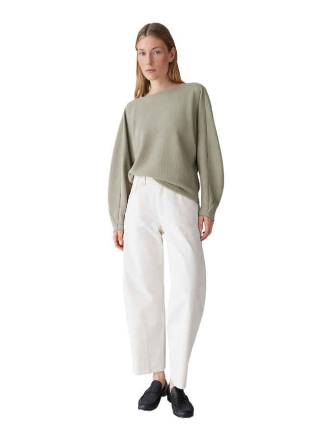 Opus Sweatshirt Gluffi in 3-D Streifen Optik bei Robert Ley