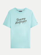 Tommy Hilfiger T-Shirt mit Logo-Print CSR-BLUE bei Robert Ley