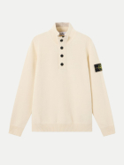 Stone Island Regular-Fit Pullover aus Wolle-Mix v0093ivory bei Robert Ley
