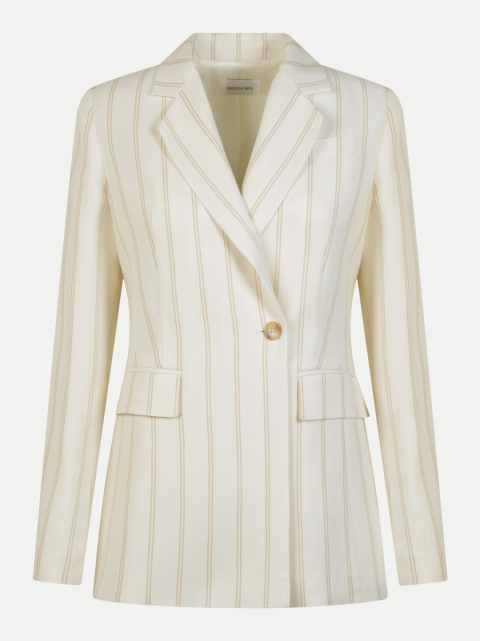 White Label Blazer aus Leinen-Mix bei Robert Ley