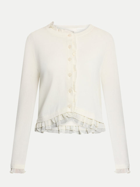 Cartoon - Daydream Strickjacke mit Rüschendetails bei Robert Ley