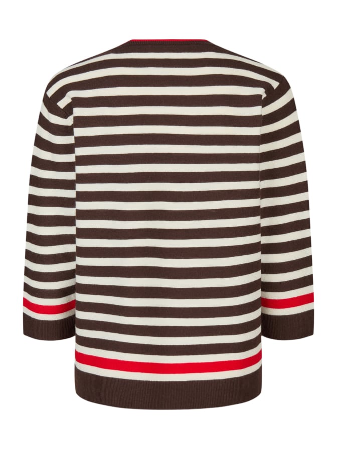 Rabe Moden Pullover mir Streifenmuster bei Robert Ley