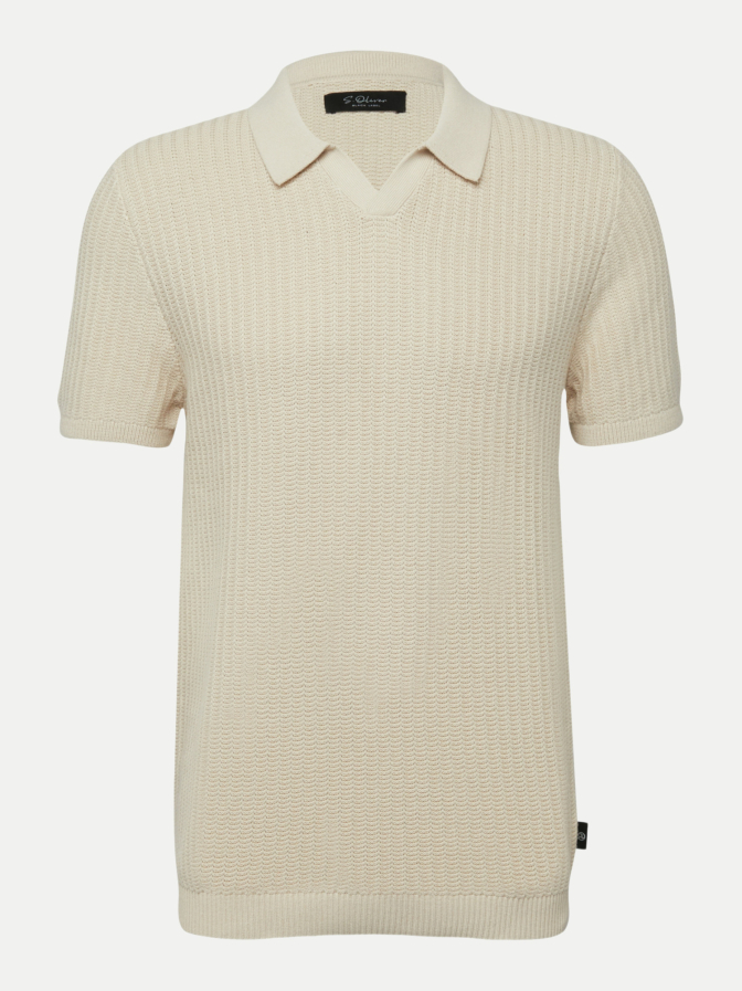 s.Oliver BLACK LABEL Strick-Poloshirt bei Robert Ley