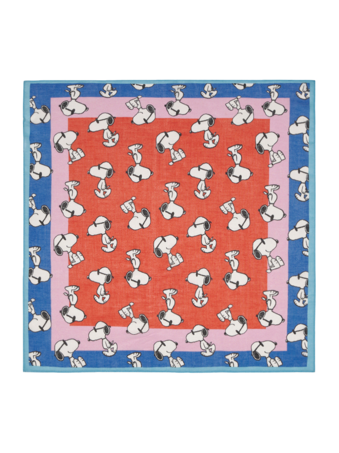 Codello Bandana mit Snoopy-Motiven 60x60 cm bei Robert Ley