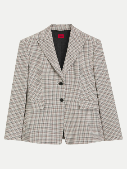 HUGO Regular-Fit Blazer mit Mikro-Karo bei Robert Ley