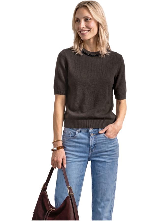 Street One Pullover mit Schmuck-Detail bei Robert Ley