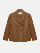 Dorothee Schumacher Blazer aus Technogewebe 794-porcini bei Robert Ley