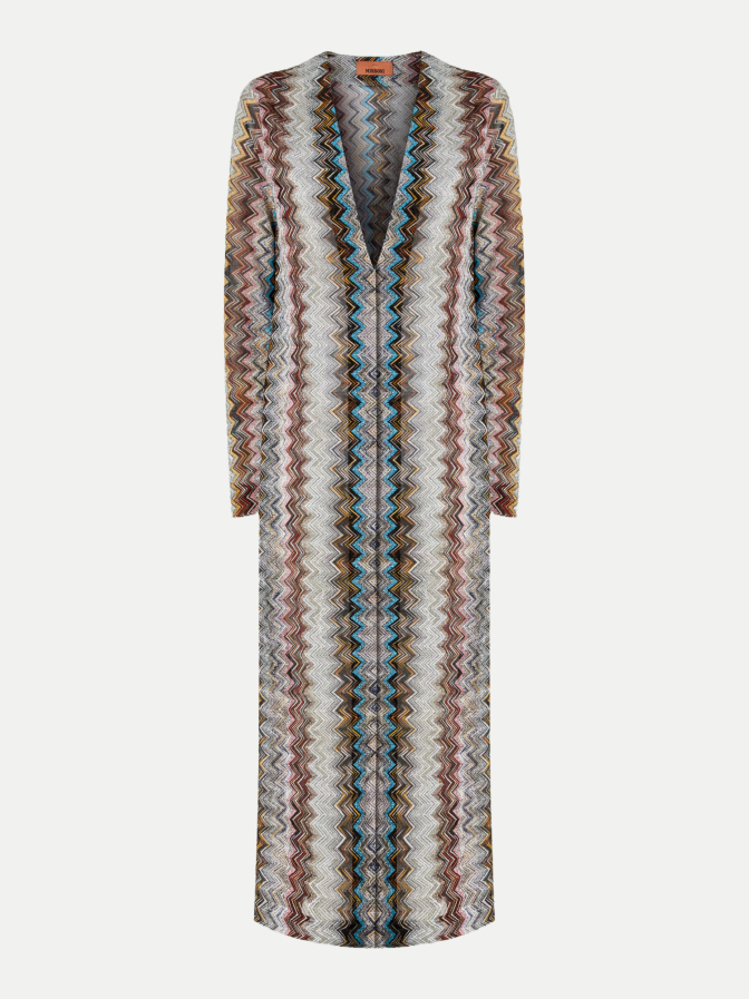 MISSONI Zick-Zack-Lamé Strickjacke bei Robert Ley
